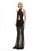 Khéla The Label-Forbidden Fruit Dress In Black-Elbise-4-Milagron.com