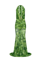 Khéla The Label-Forbidden Fruit Dress In Green-Elbise-4-Milagron.com