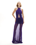 Khéla The Label-Forbidden Fruit Dress In Purple-Elbise-2-Milagron.com