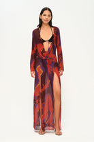 Khéla The Label-Heatwave Dress In Flower Print-Elbise-3-Milagron.com