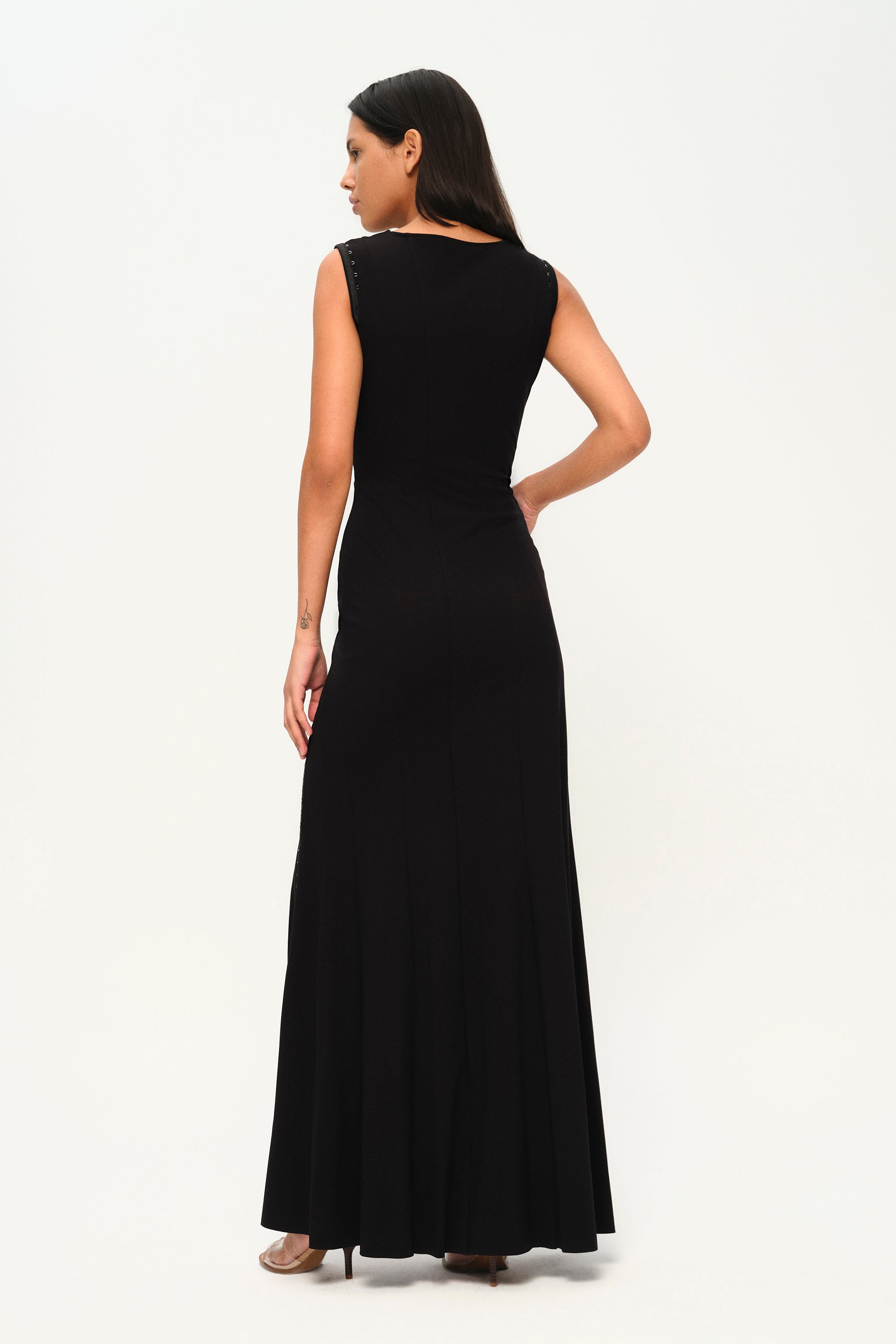 Khéla The Label-Holy Mess Dress Noir-Elbise-2-Milagron.com