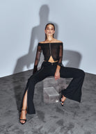 Khéla The Label-Hooked Up Mesh Top-1-Milagron.com