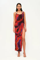 Khéla The Label-In My Element Pareo In Flower Print-Elbise-1-Milagron.com