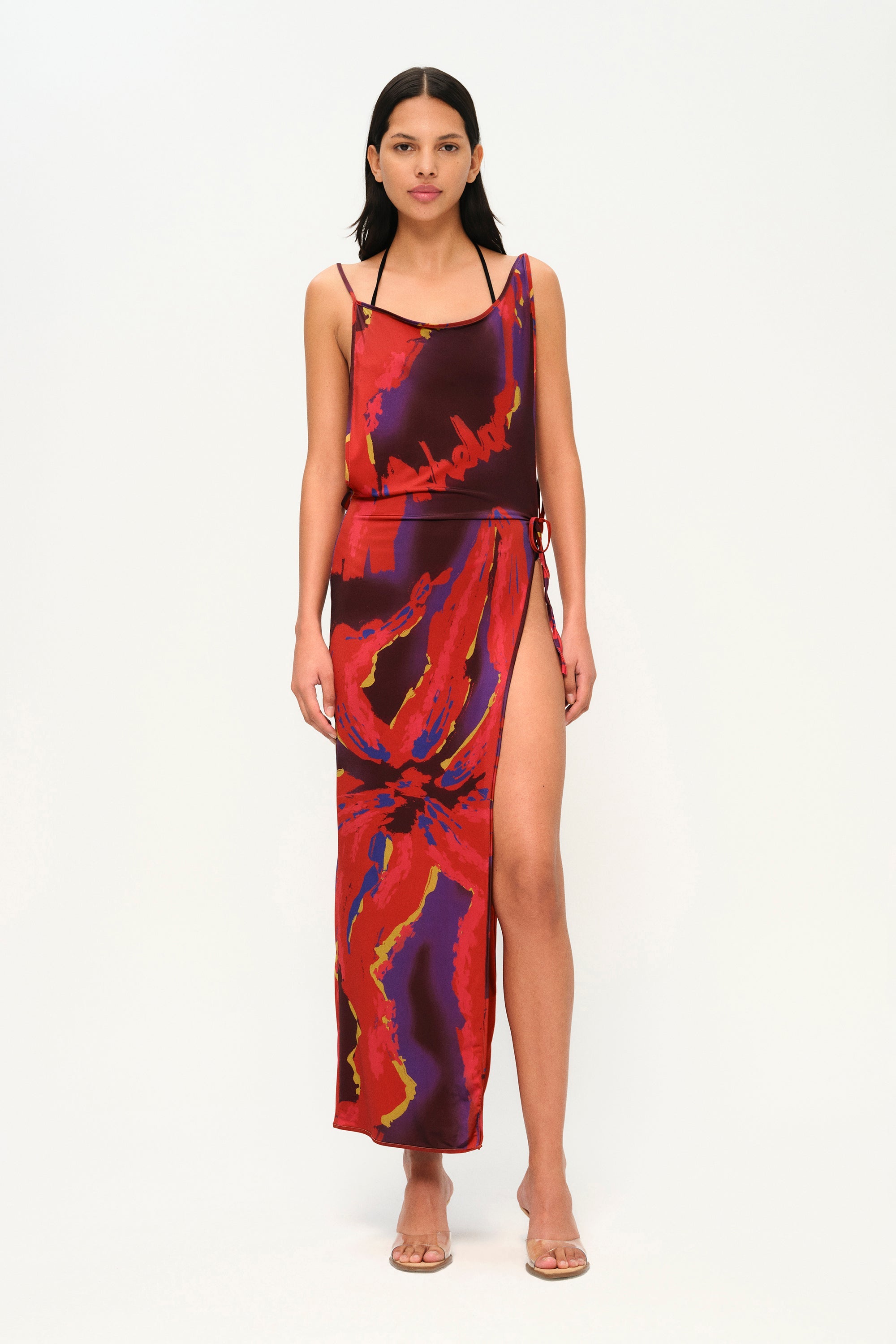 Khéla The Label-In My Element Pareo In Flower Print-Elbise-1-Milagron.com