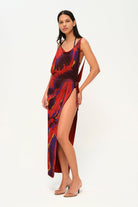 Khéla The Label-In My Element Pareo In Flower Print-Elbise-2-Milagron.com