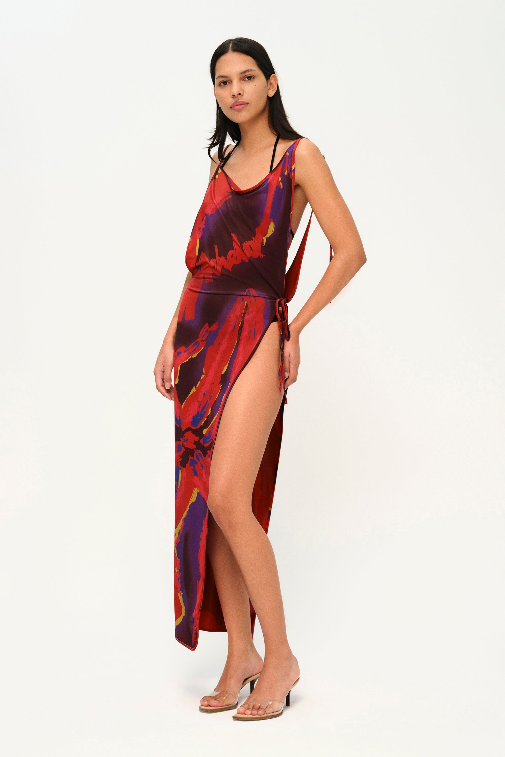 Khéla The Label-In My Element Pareo In Flower Print-Elbise-2-Milagron.com