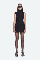 Khéla The Label-Jocelyn Dress With Gray Stones-Elbise-1-Milagron.com
