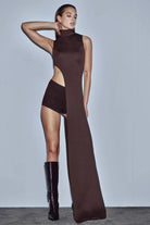 Khéla The Label-Legs For Days Shorts Brown-Şort-1-Milagron.com