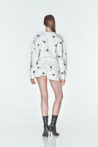 Khéla The Label-Lovestruck Embellished Shorts In Ivory-Şort-4-Milagron.com