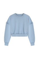 Khéla The Label-Lovestruck Sweatshirt In Indigo-Top-2-Milagron.com