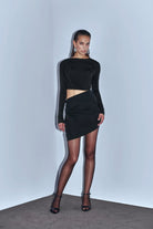 Khéla The Label-Midnight Mischief Dress-Elbise-1-Milagron.com