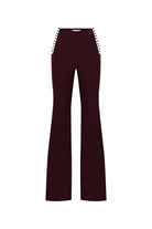 Khéla The Label-Power Trip Pants In Merlot-Pantolon-5-Milagron.com