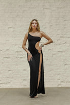 Khéla The Label-Ring Me Dress In Black-Elbise-3-Milagron.com