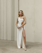 Ring Me Dress In White