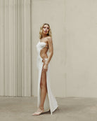 Ring Me Dress In White