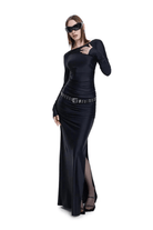 Khéla The Label-Sentient Dress In Black-Elbise-2-Milagron.com
