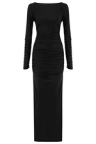 Khéla The Label-Sentient Dress In Black-Elbise-5-Milagron.com