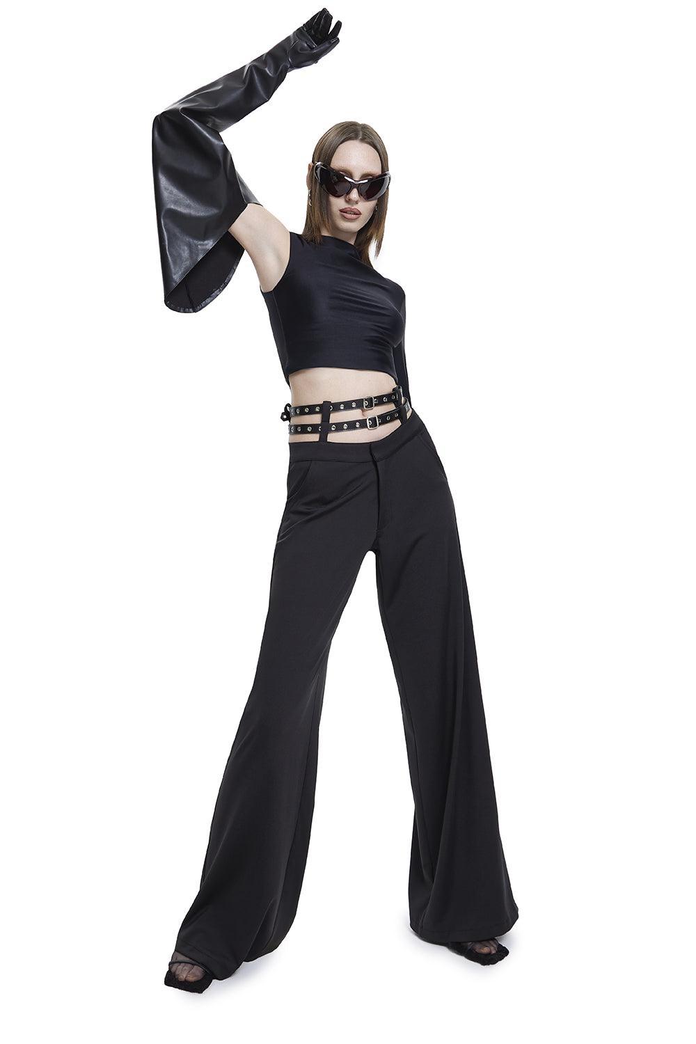 Khéla The Label-Singularity Pants In Black-Pantolon-1-Milagron.com