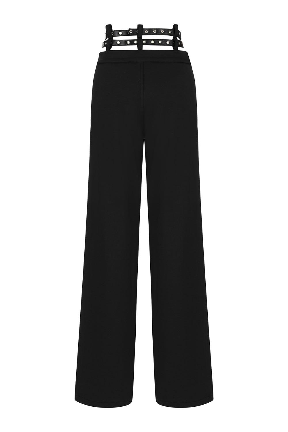 Khéla The Label-Singularity Pants In Black-Pantolon-5-Milagron.com