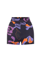 Khéla The Label-Tainted Flower Jersey Shorts-Şort-1-Milagron.com