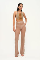 Khéla The Label-Tempt Me Tender Beaded Top In Gold-Top-1-Milagron.com