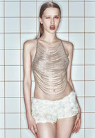 Tempt Me Tender Beaded Top