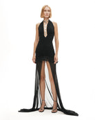 Khéla The Label-Temptress Tini Dress In Black-Elbise-1-Milagron.com