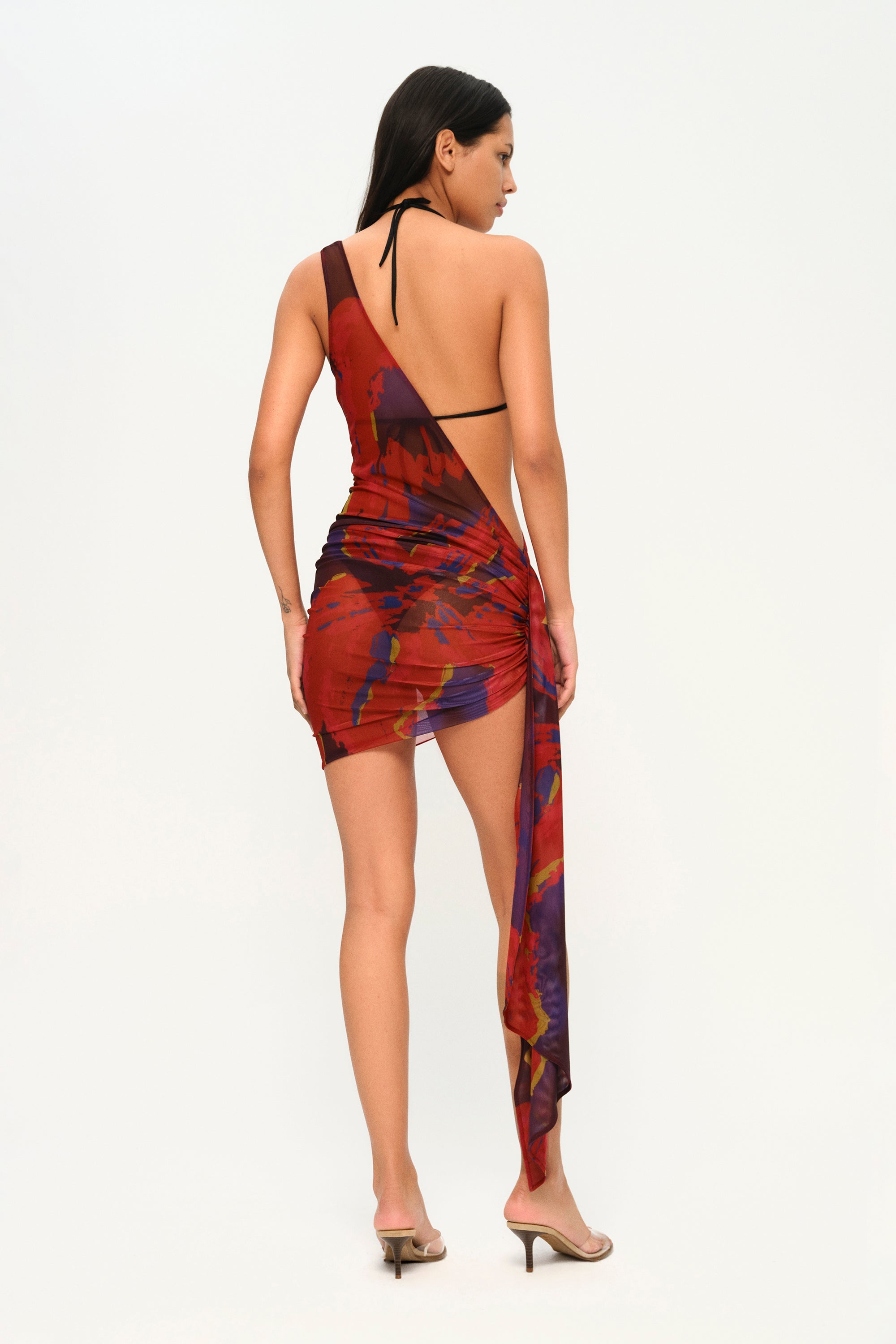 Khéla The Label-Unbothered Pareo In Flower Print-Elbise-4-Milagron.com