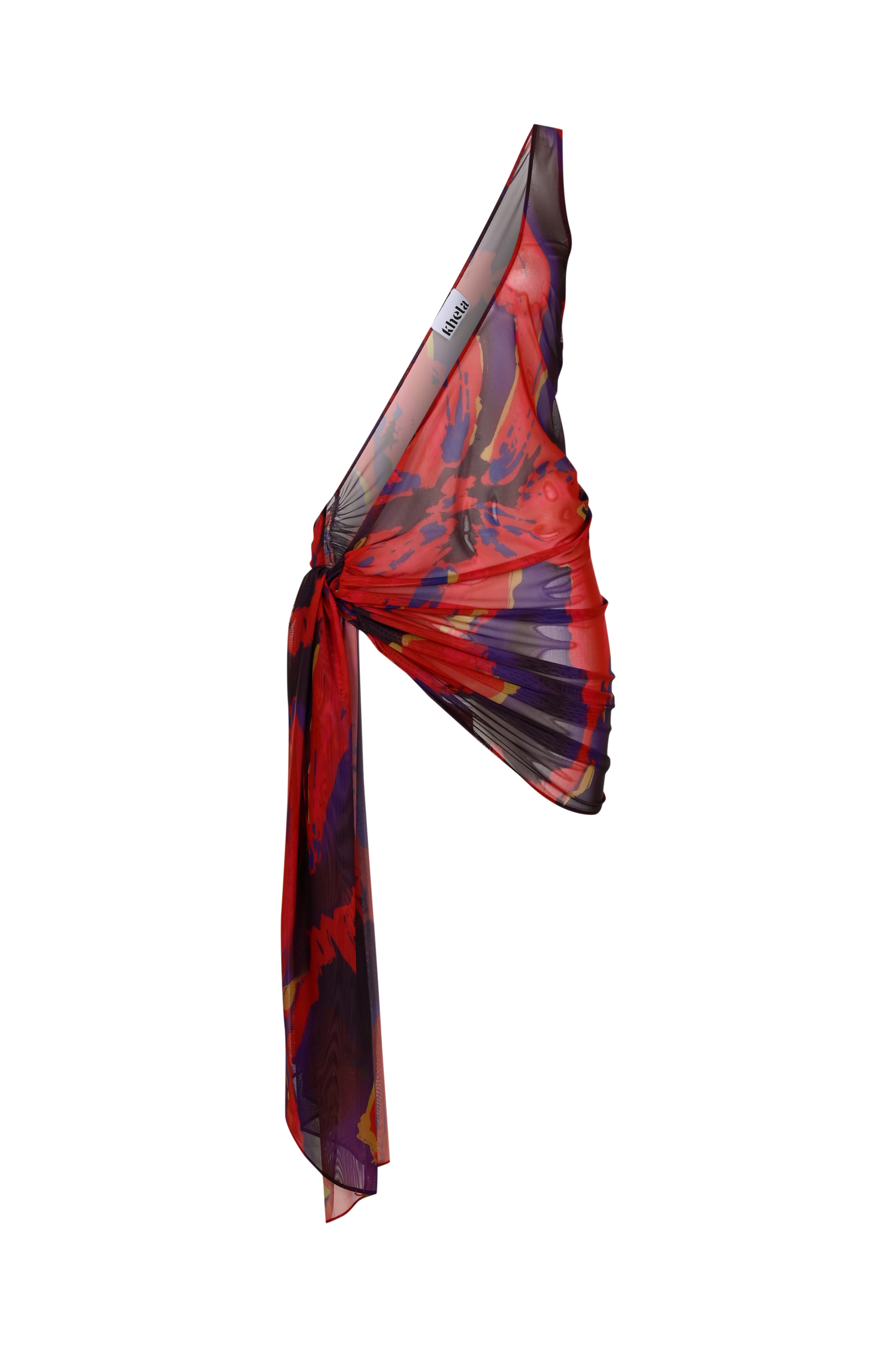 Khéla The Label-Unbothered Pareo In Flower Print-Elbise-5-Milagron.com