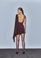 Khéla The Label-Walk Away Dress Brown-3-Milagron.com