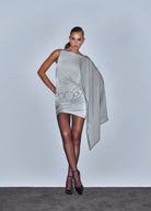 Khéla The Label-Walk Away Dress Gray-1-Milagron.com