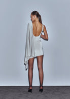 Khéla The Label-Walk Away Dress Gray-2-Milagron.com