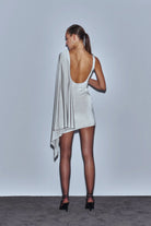 Khéla The Label-Walk Away Dress Gray-Elbise-2-Milagron.com