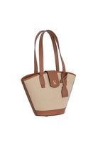 Khilios-Marla Tote Taba-kanvas Deri El /omuz Çantası-Omuz Çantası-3-Milagron.com