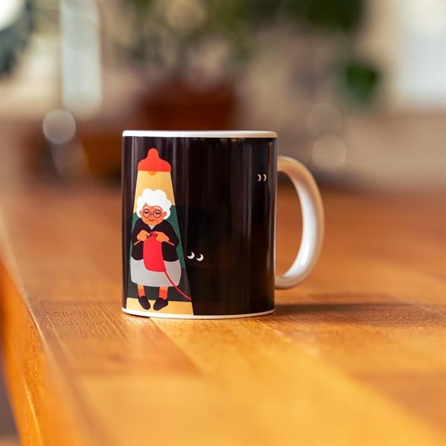 Kikkerland-Kikkerland Cat Lady Morph Mug Kupa-Kupa-6-Milagron.com