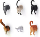 Kikkerland Funny Cat Butt Kedi Poposu Magnet Seti