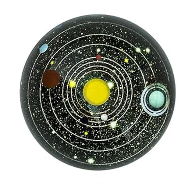 Kikkerland-Kikkerland Güneş Sistemi Kağıt Ağırlığı-Belge & Kağıt Düzenleyici-2-Milagron.com