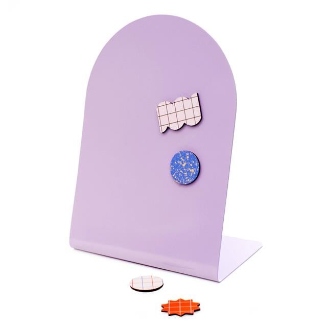 Kikkerland-Kikkerland Inkerie Purple Manyetik Board-Manyetik Board-3-Milagron.com