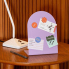 Kikkerland-Kikkerland Inkerie Purple Manyetik Board-Manyetik Board-4-Milagron.com