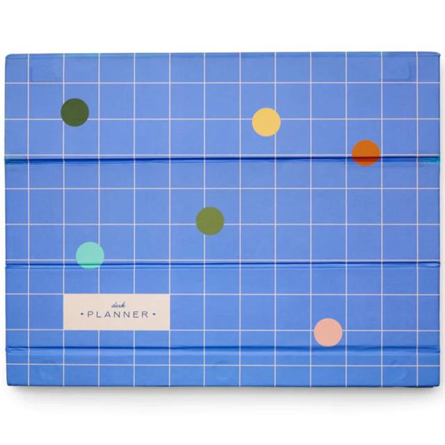 Kikkerland-Kikkerland Inkerie Retro Design Weekly Desk Planner Haftalık Planlama Seti-Defter-3-Milagron.com