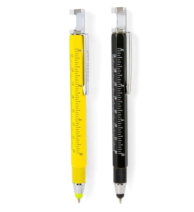 Kikkerland-Kikkerland 7 In1 Multi Tool Tükenmez Kalem-Tükenmez Kalem-5-Milagron.com