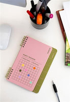 Kikkerland-Kikkerland Habit & Goals Tracker Hedef Defteri-Özel Defterler-3-Milagron.com