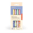 Kikkerland-Kikkerland Silinebilir Fosforlu 4'lü Kalem Seti-Fosforlu Kalem-3-Milagron.com