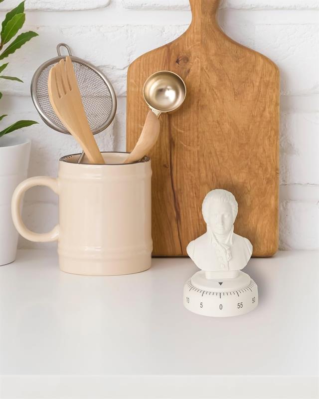 Kikkerland-Kikkerland Kitchen Timer Mutfak Zamanlayıcı Motzart-Mutfak Aksesuarları-3-Milagron.com