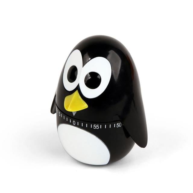 Kikkerland-Kikkerland Kitchen Timer Mutfak Zamanlayıcı Penguen-Mutfak Aksesuarları-2-Milagron.com