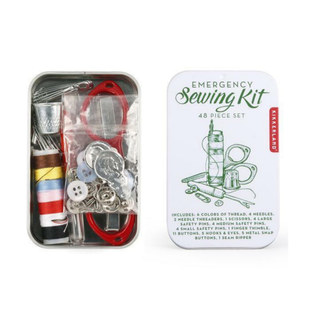 Kikkerland-Kikkerland Metal Kutuda Dikiş Seti-Dikiş Seti-1-Milagron.com