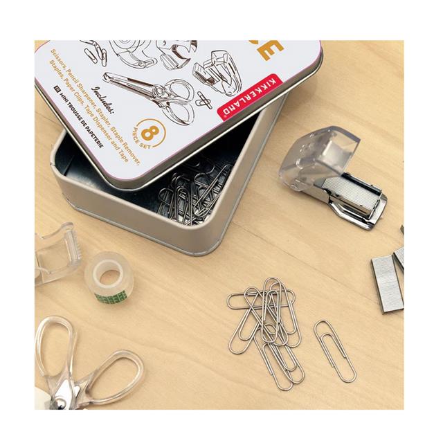 Kikkerland-Kikkerland Metal Kutuda Ofis Kiti / Seti-Ofis Düzenleyicileri-3-Milagron.com