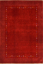 Lori Yünden El Dokuma Etnik Desenli Modern Halı - 4