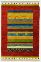 Yünden El Dokuma Tribal Halı - 0