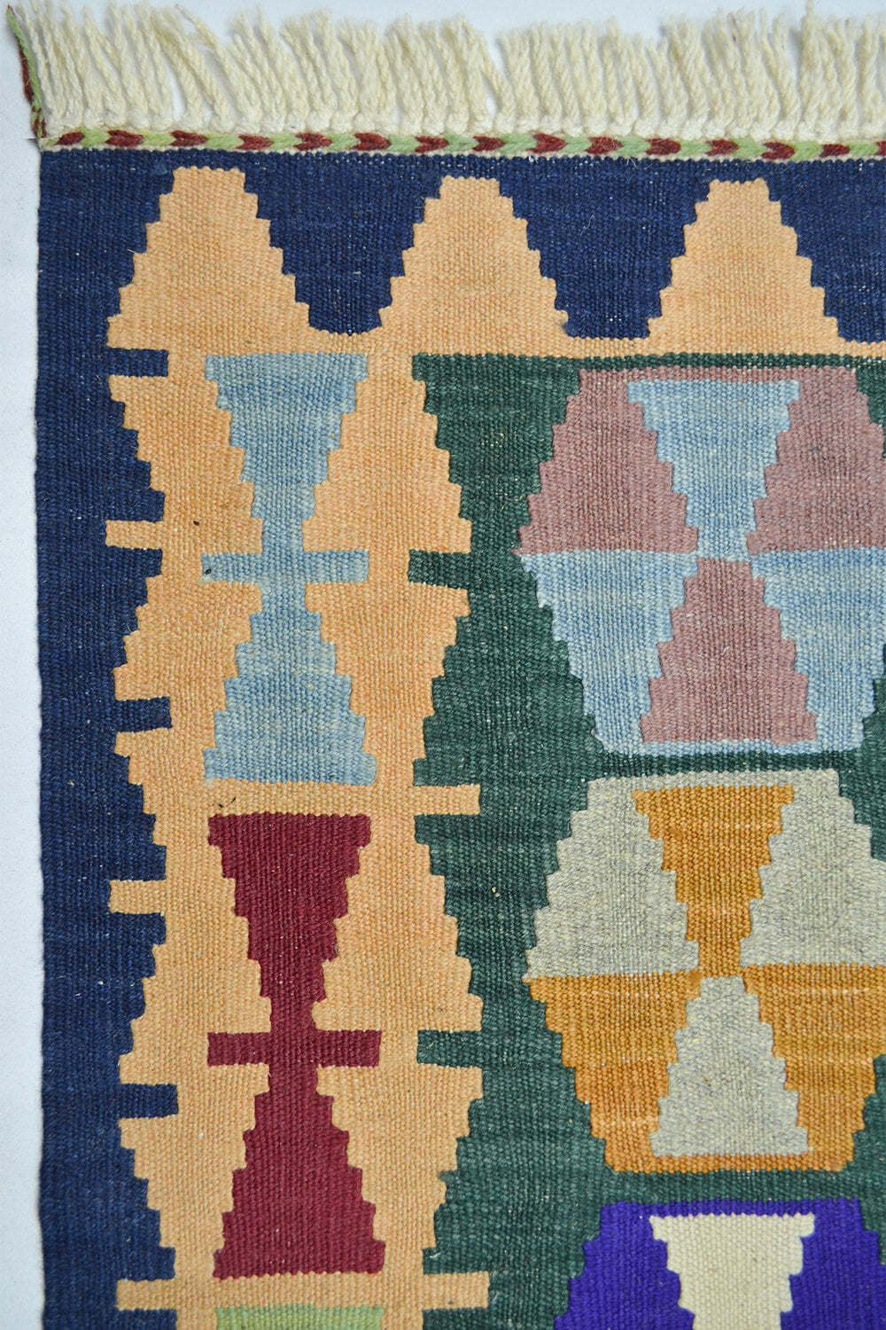 Yünden El Dokuma Uşak Kök İnce Kilim 120x180 Cm (2.16 M²) - 3